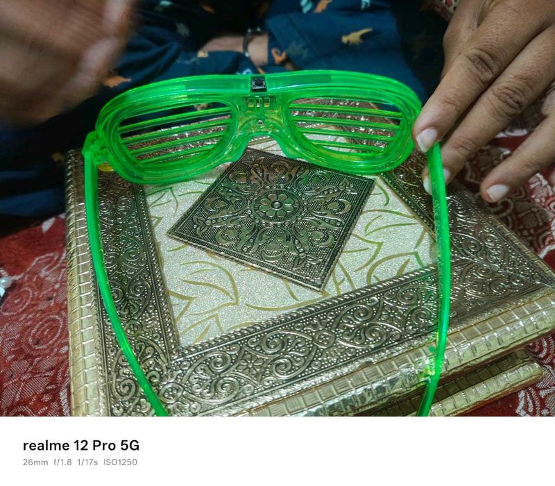 Funky Green Shutter Shades