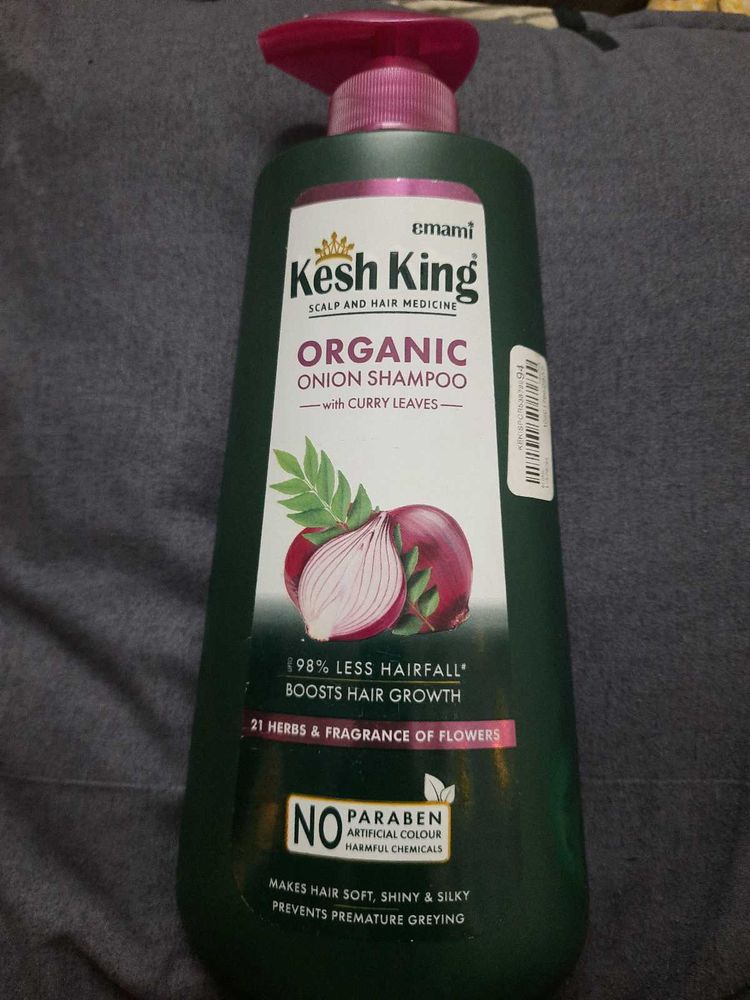 Kesh King Sealed Onion And Curry Leaves Shampoo