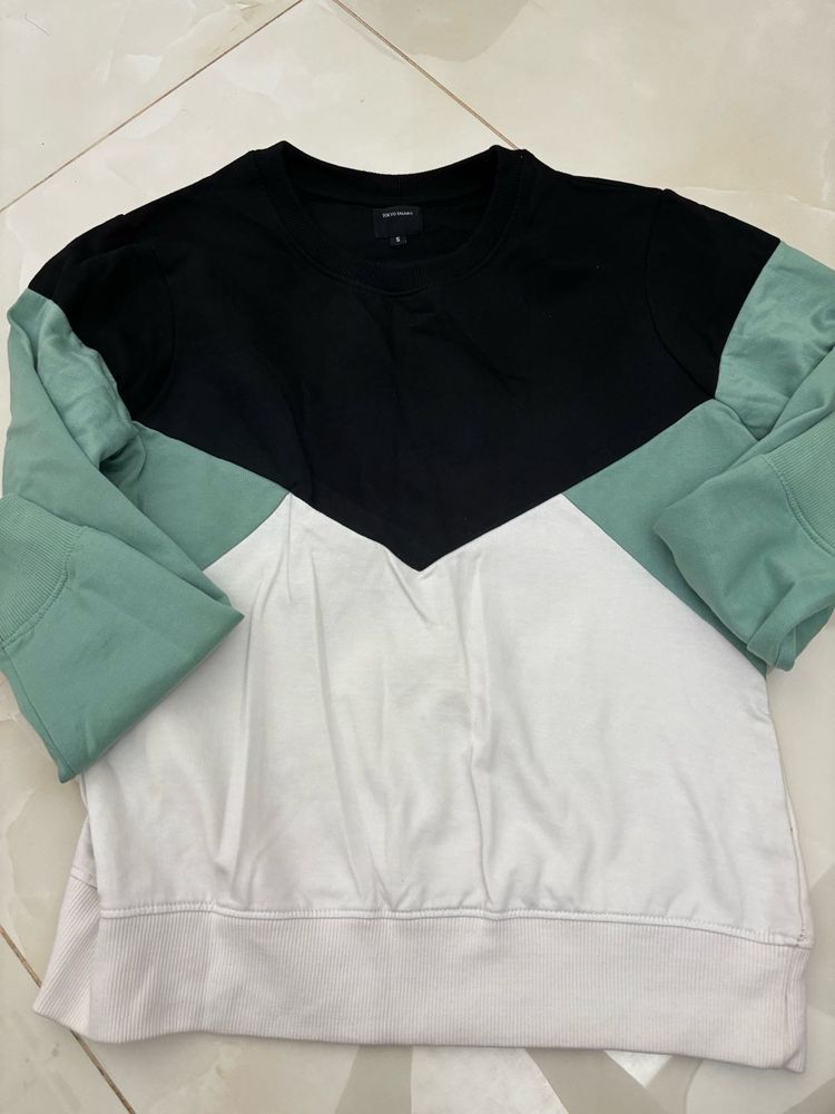 Color Block Crewneck