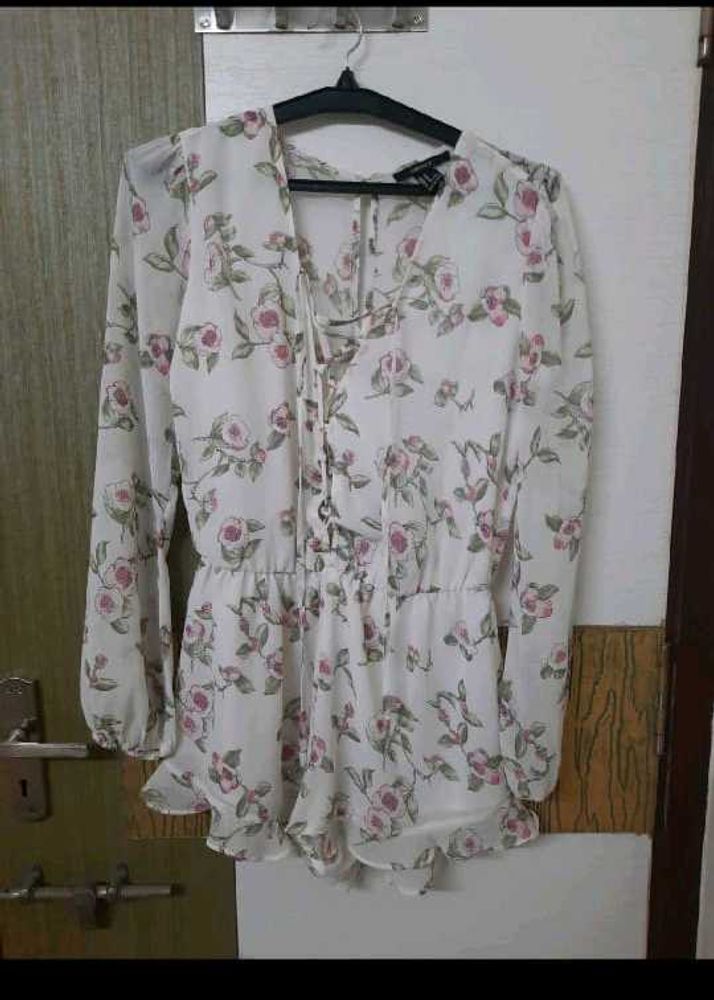 Floral Romper Jumpsuit