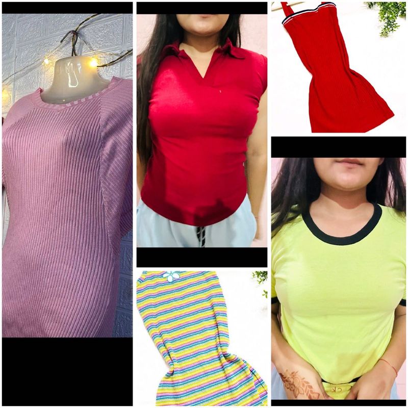 Combo Of 5 Dresses