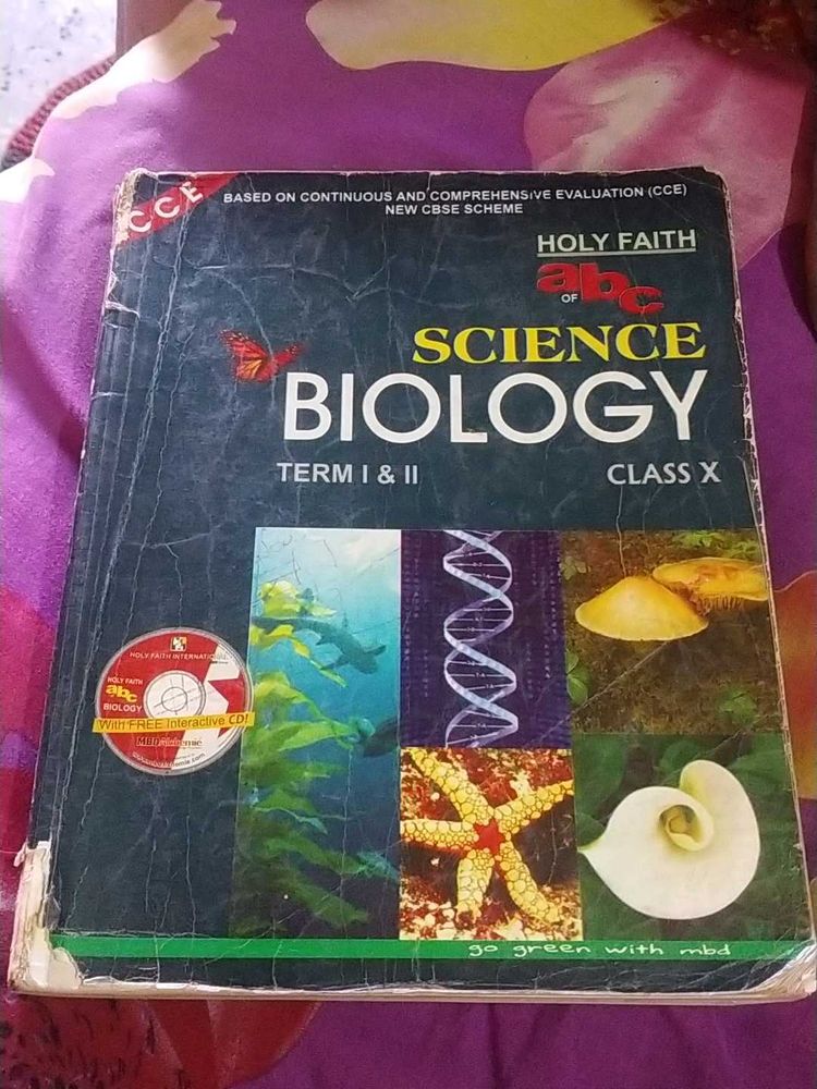 Holy Faith Biology Science Class X Or 10