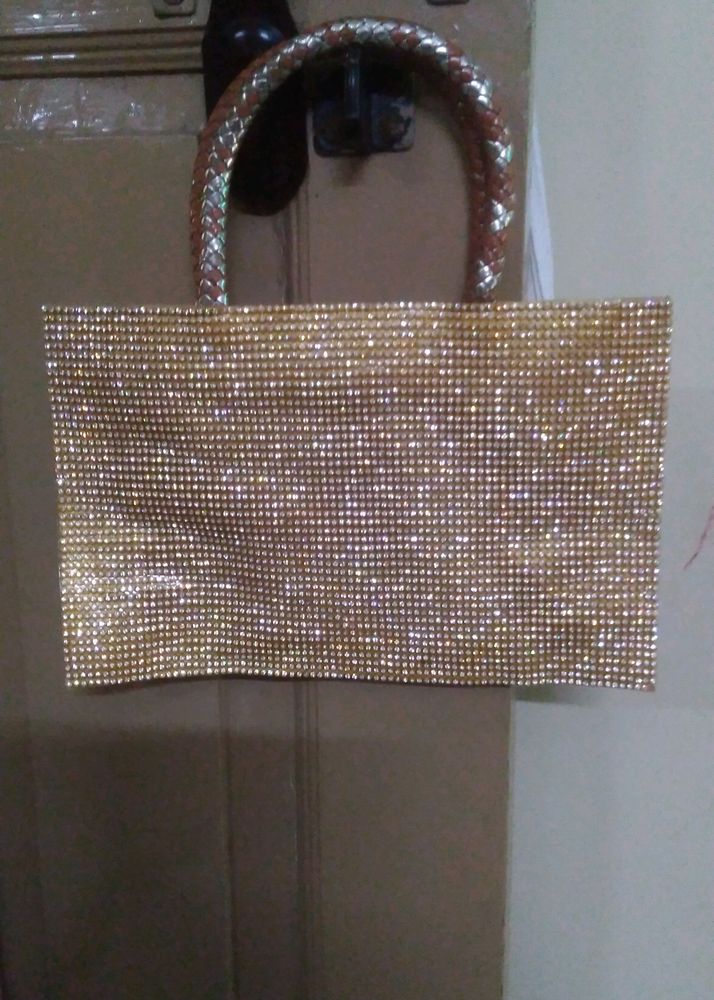 Golden Colour Beg
