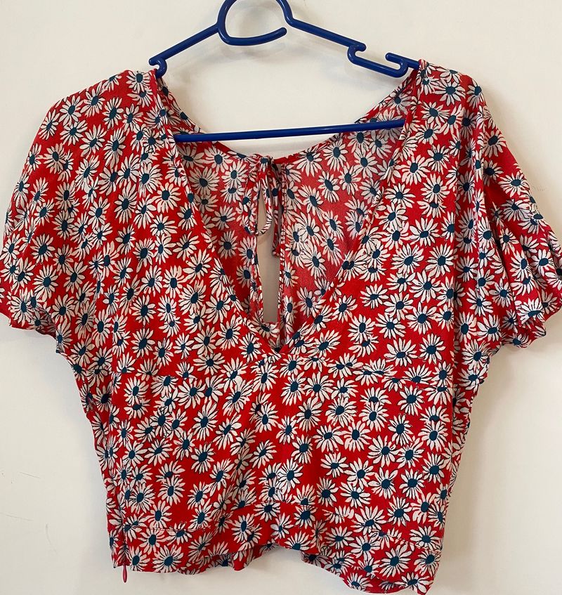 Zara Basic Crop Top