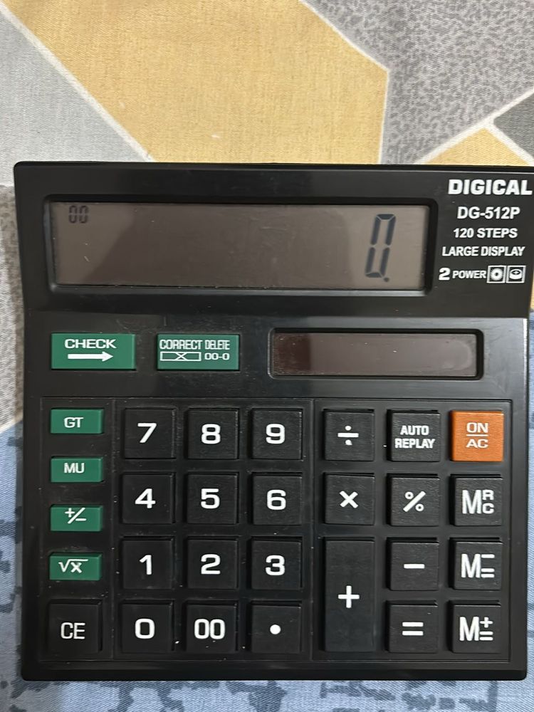 Digical Solar Powered Calculator