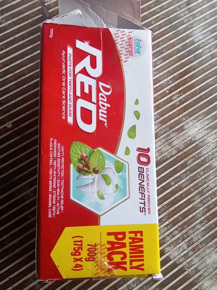 Dabur Red Toothpaste Family Pack
