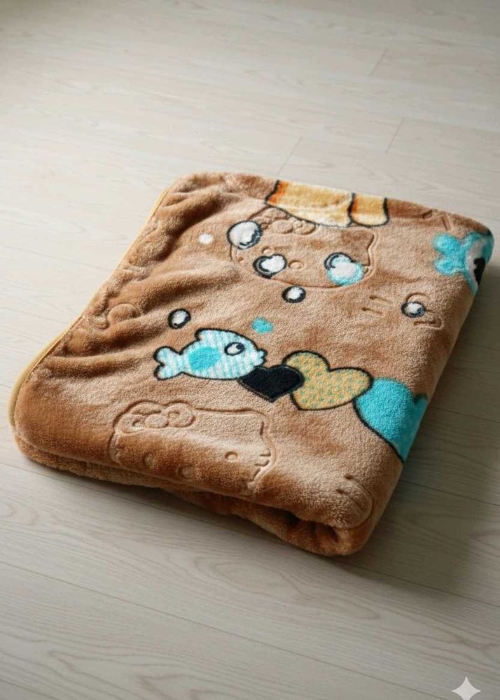 Cartoon Print Baby Blanket 0 to 2 years bab