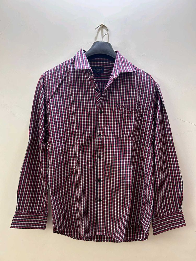 Checked Long Sleeve Shirt