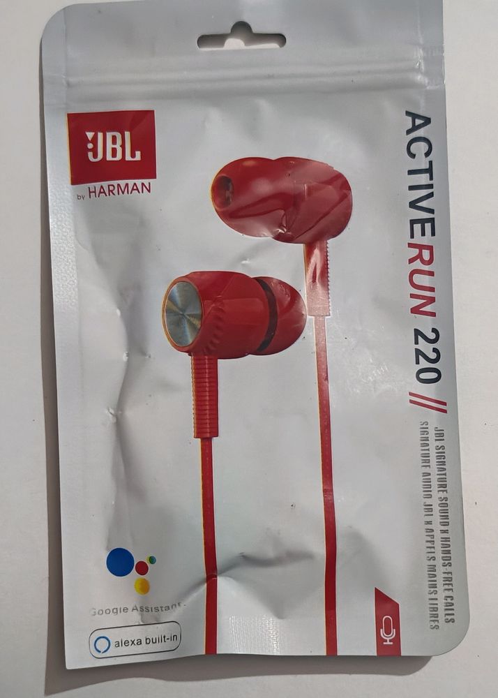 JBL Copy Chinese In-Ear Headphones with Mic (Red)
