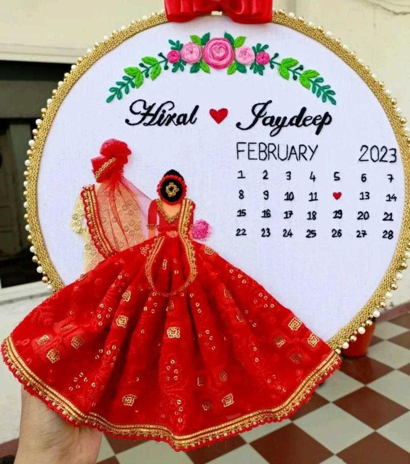 Couples Hoop embroidery💞