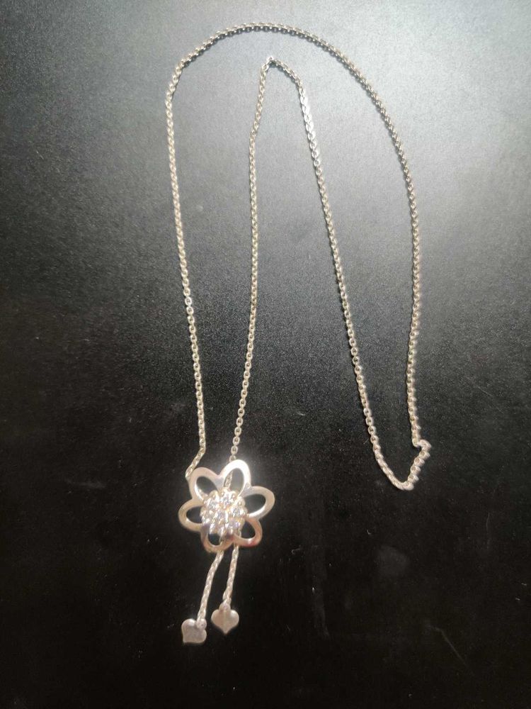 92.5 Silver Tie Chain - Adjustable Length