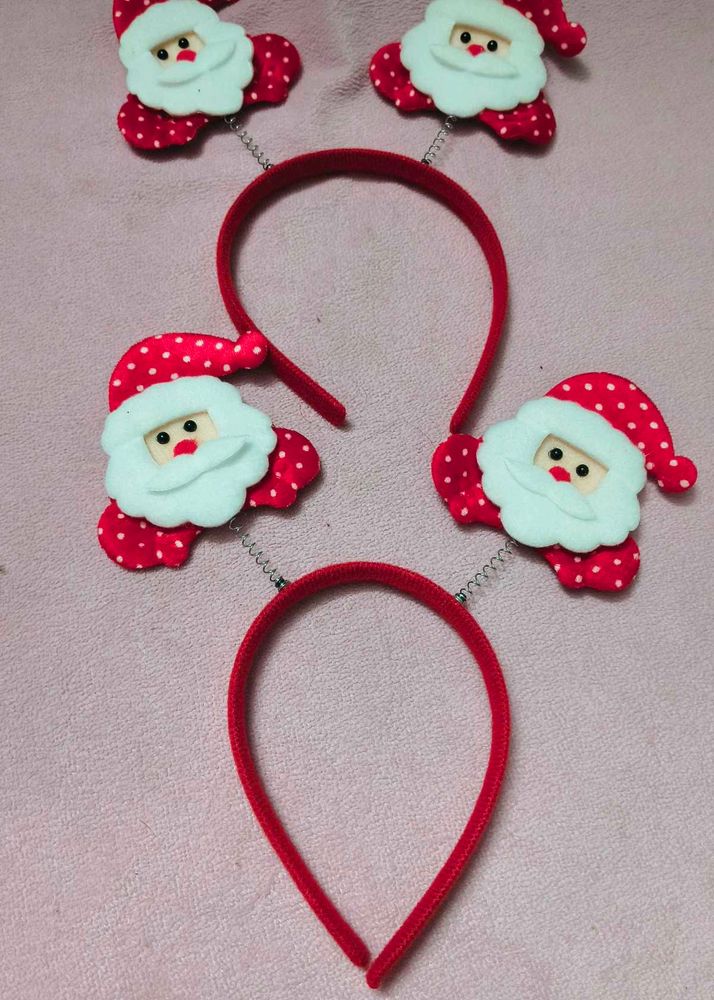 SALE 🎄🎅🆕Cute Santa Claus Headbands (Set of Two)