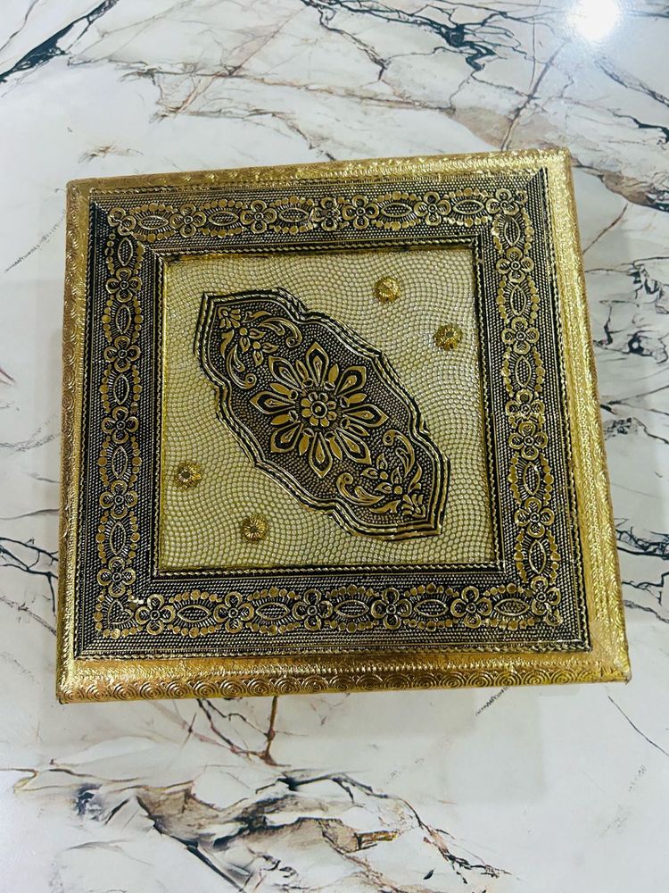 Decorative Golden Box- New