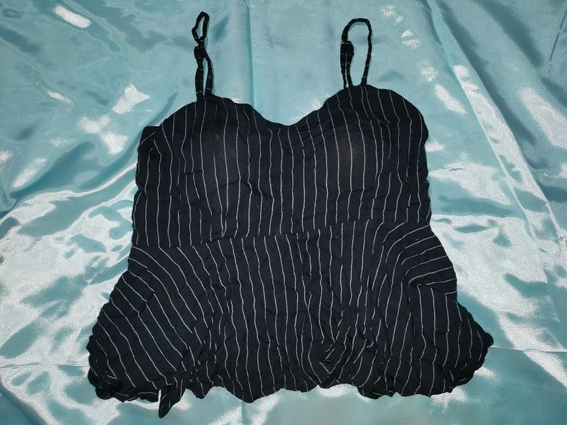 Padded crop top