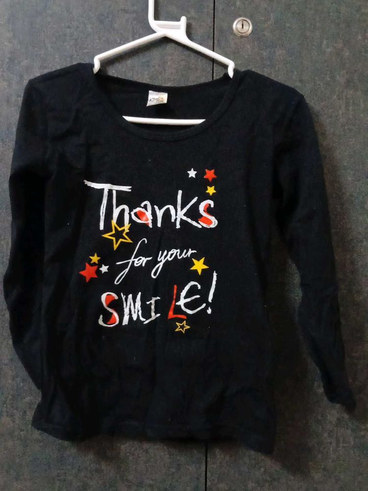 Full Sleave Tshirt For Girls