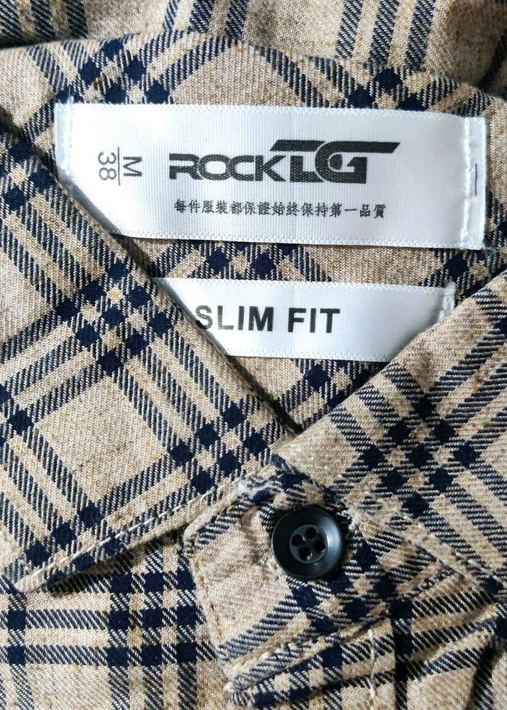 Checked Slim Fit Shirt