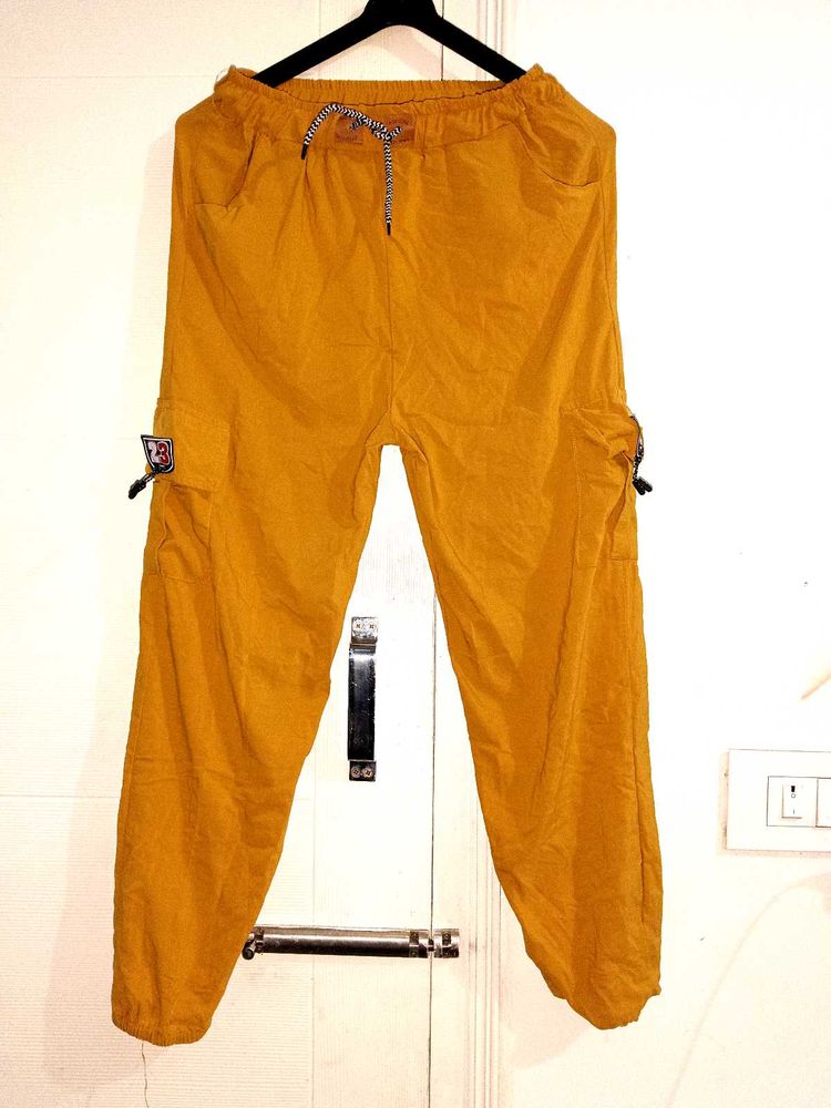 Mustard Cargo Pants