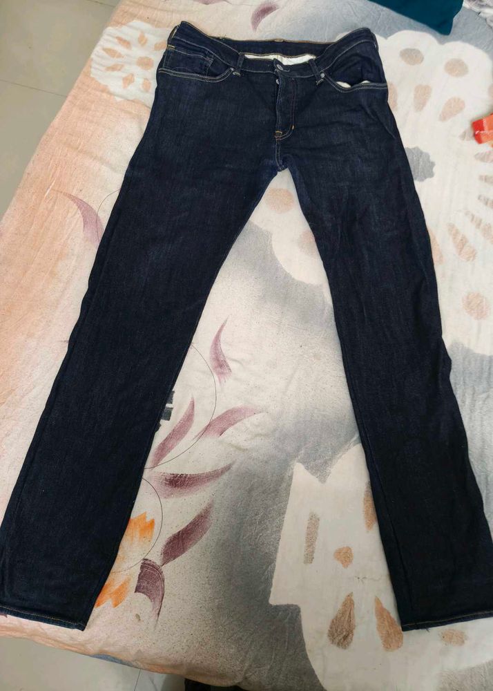 Dark Wash Denim Jeans