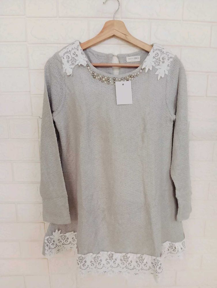 Lace Trim Top