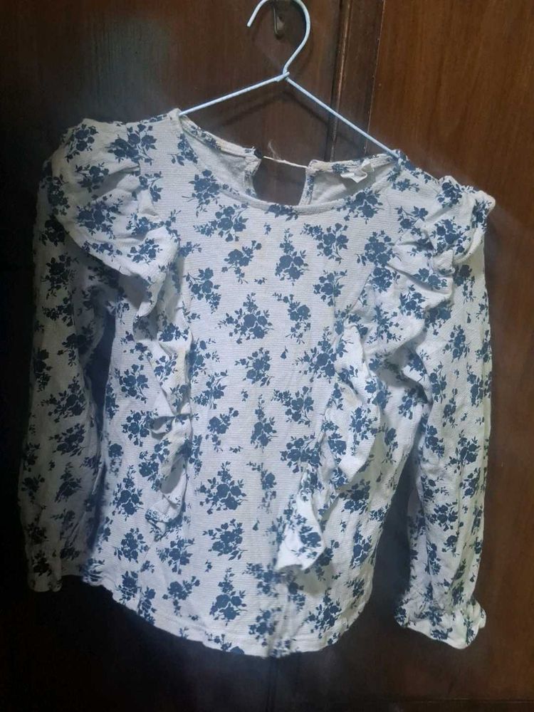 Floral Print Top