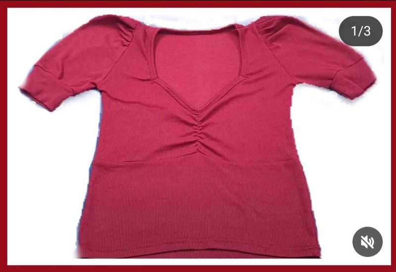 Maroon Top