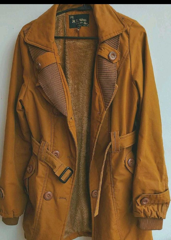 Mustard Brown Coat
