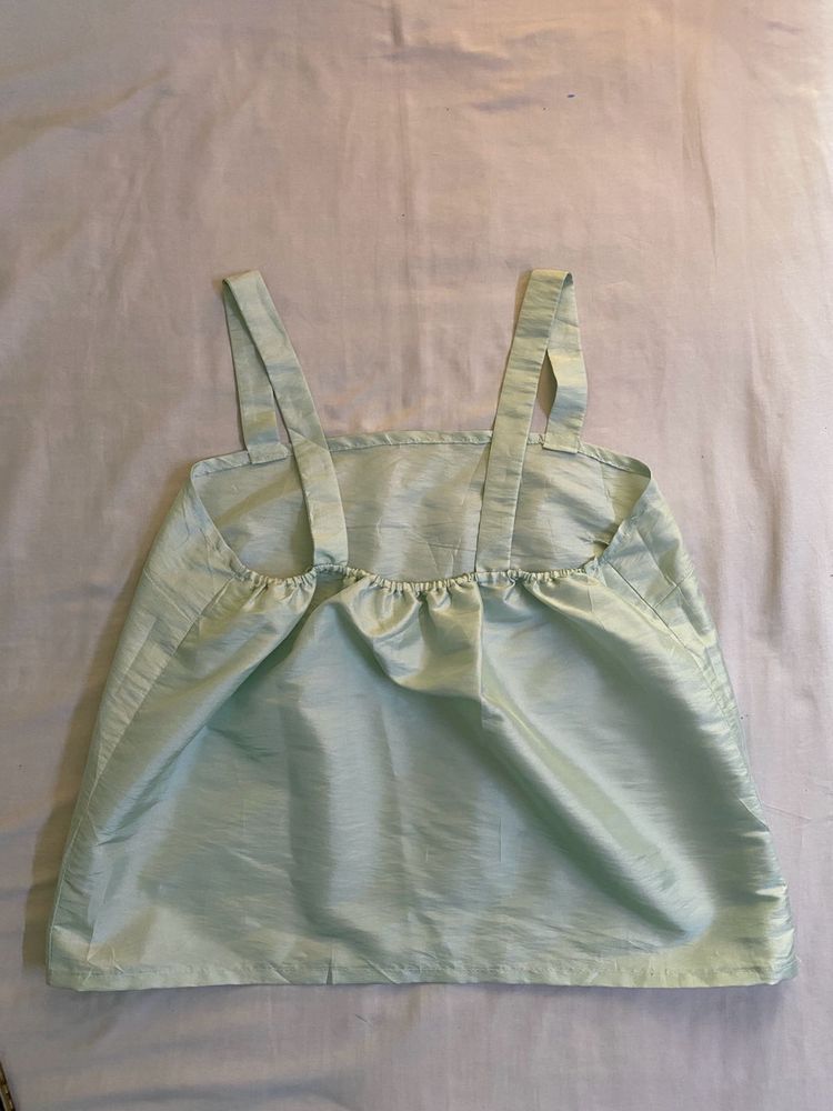 Cute Mint Green Tank Top Bust 32-34