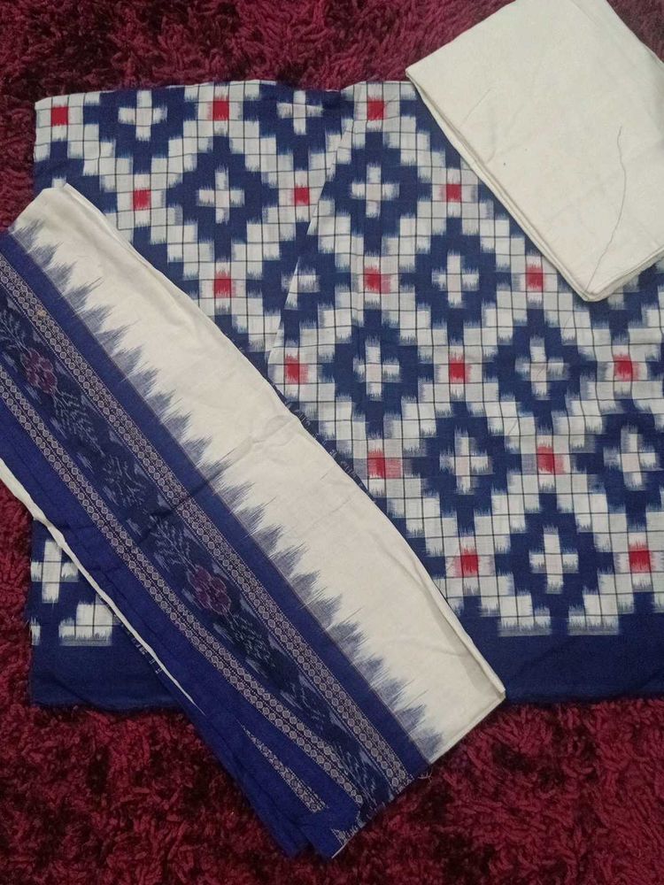 Sambalpuri pasapali Cotton Dress Material