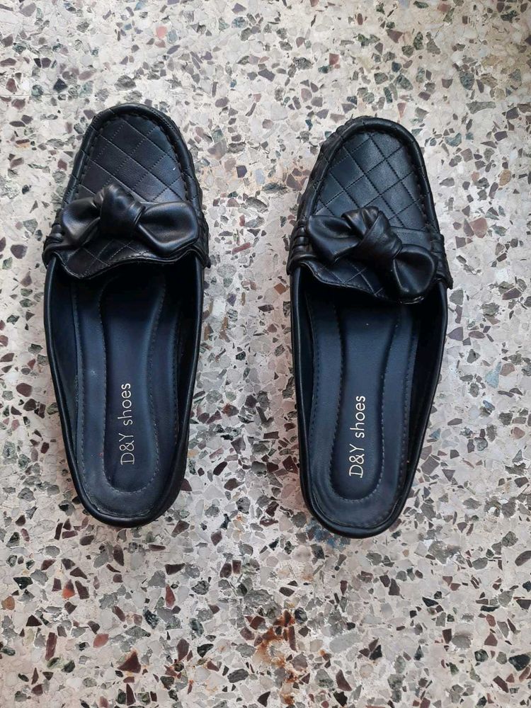 Black Colour Half Ballerina