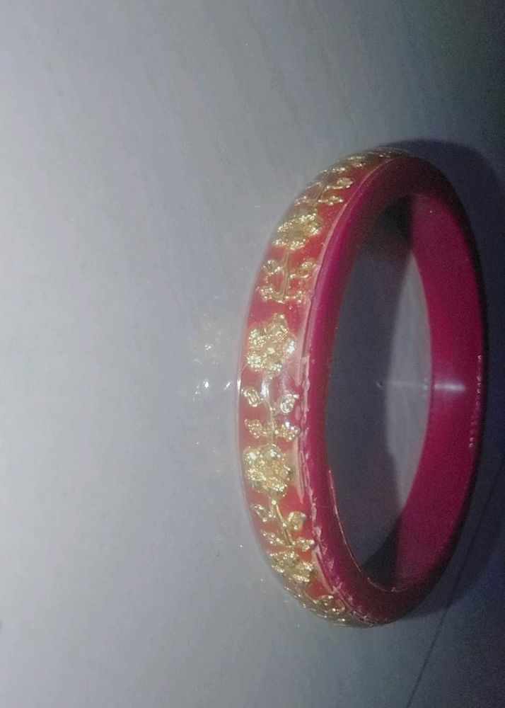 Floral Bangle Bracelet