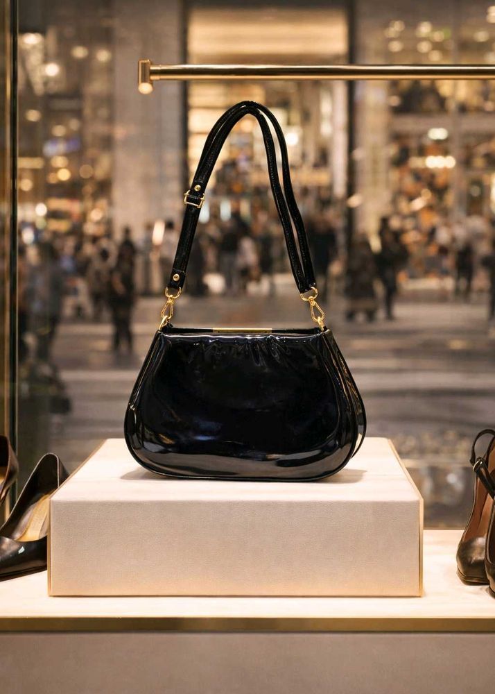 Elegant Black Shoulder Bag