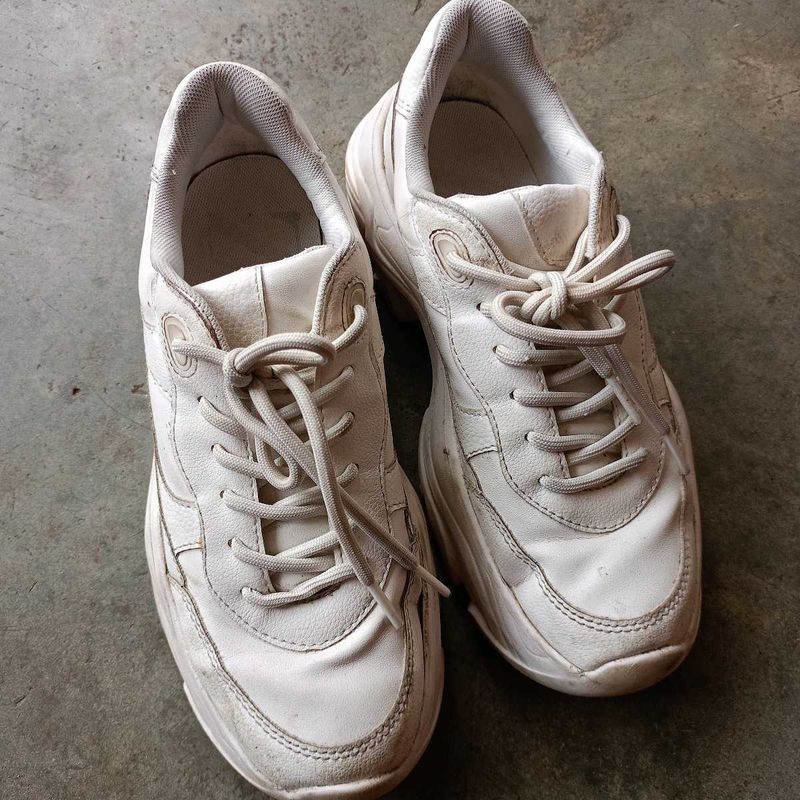Zara White Sneakers