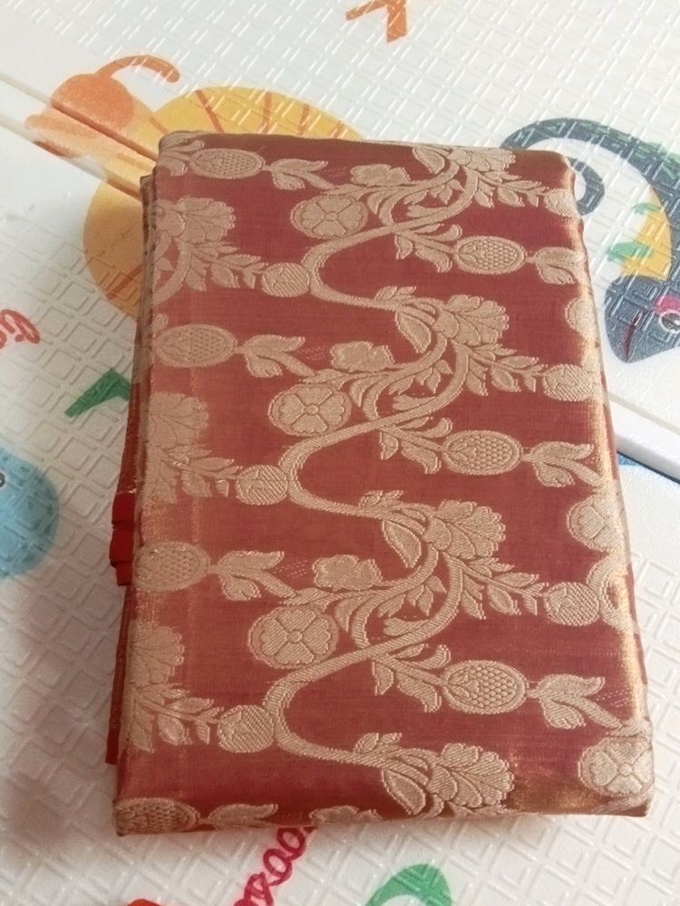 Ganga Silk Pattu Saree With Blouse