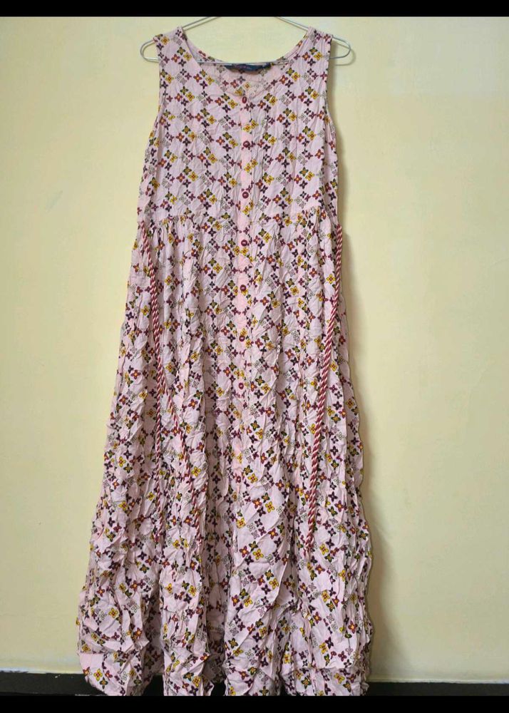 Sleeveless Long One Piece