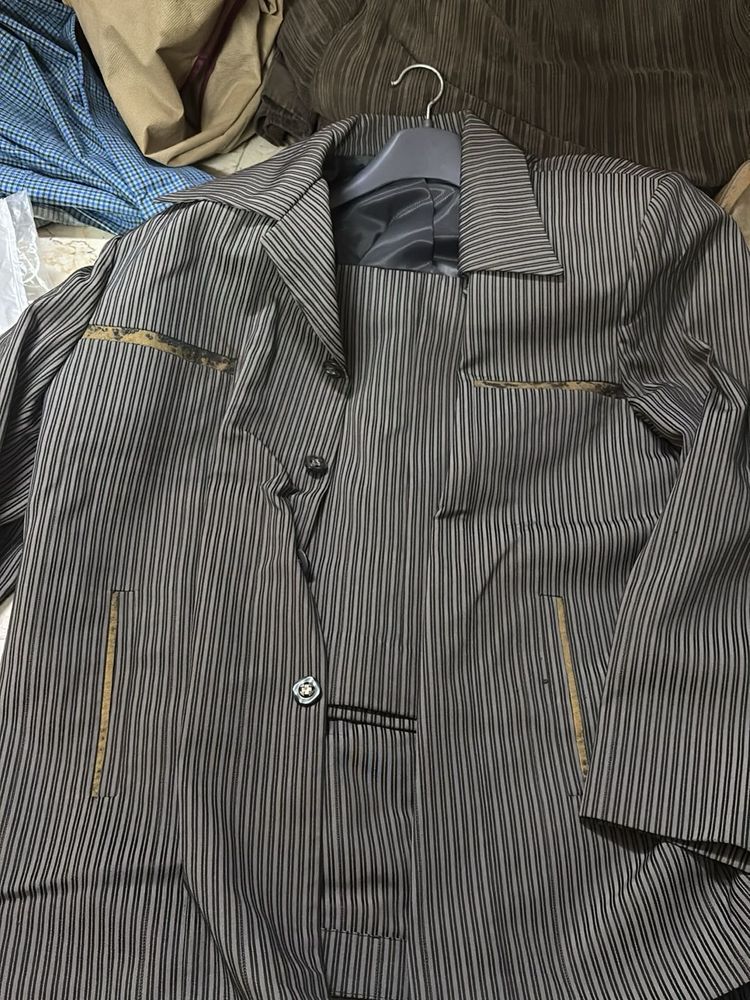 Striped Blazer and pant suit set