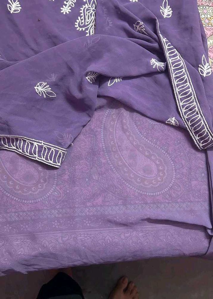 Elegant Purple Kurti