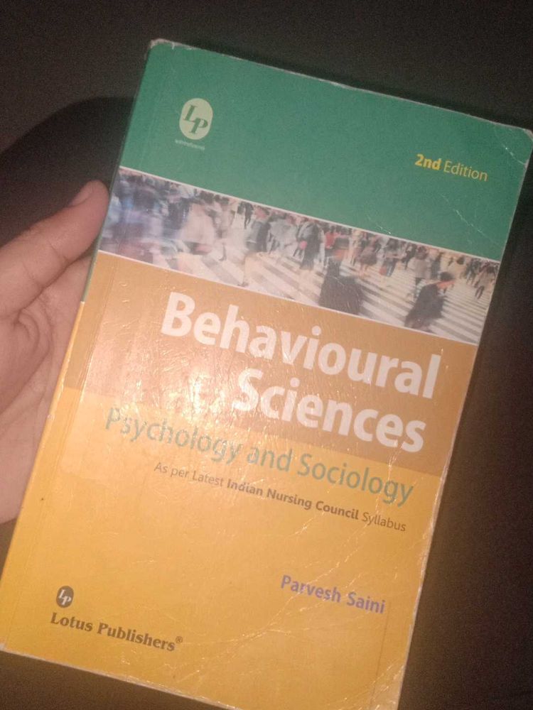 Behavioural Sciences Book