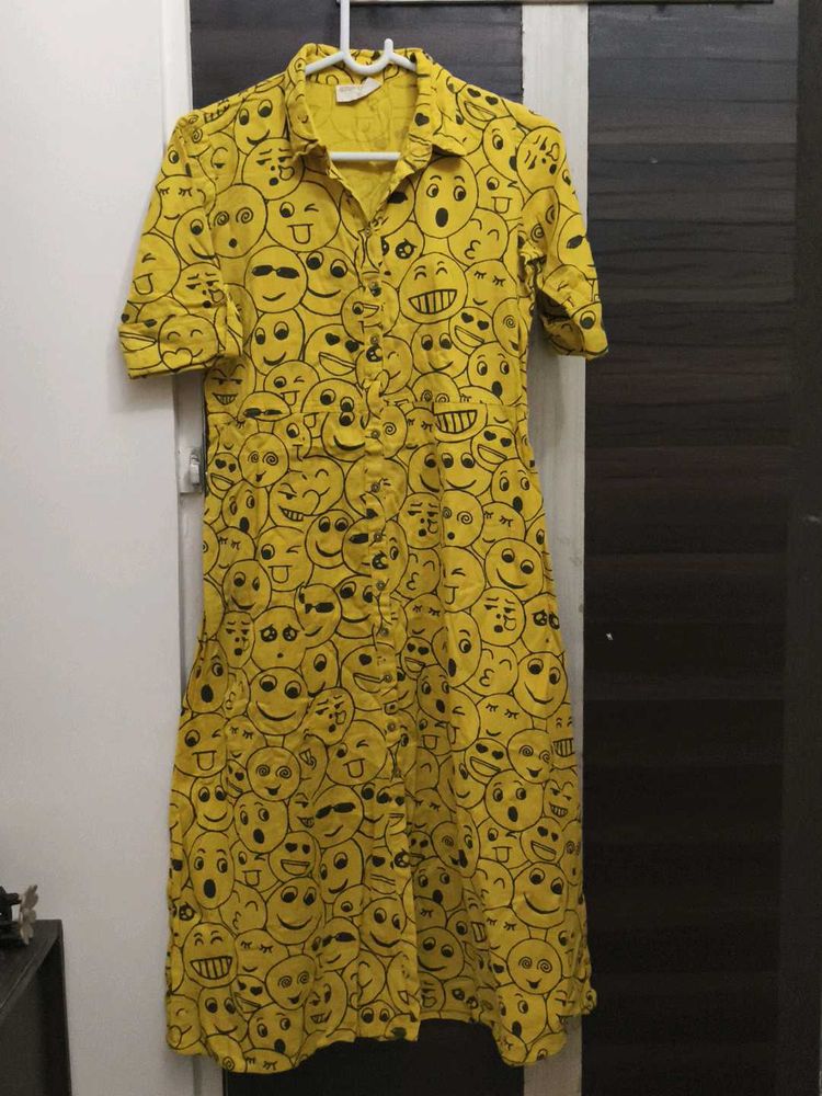 Bombay Paisley 😊 Yellow Dress