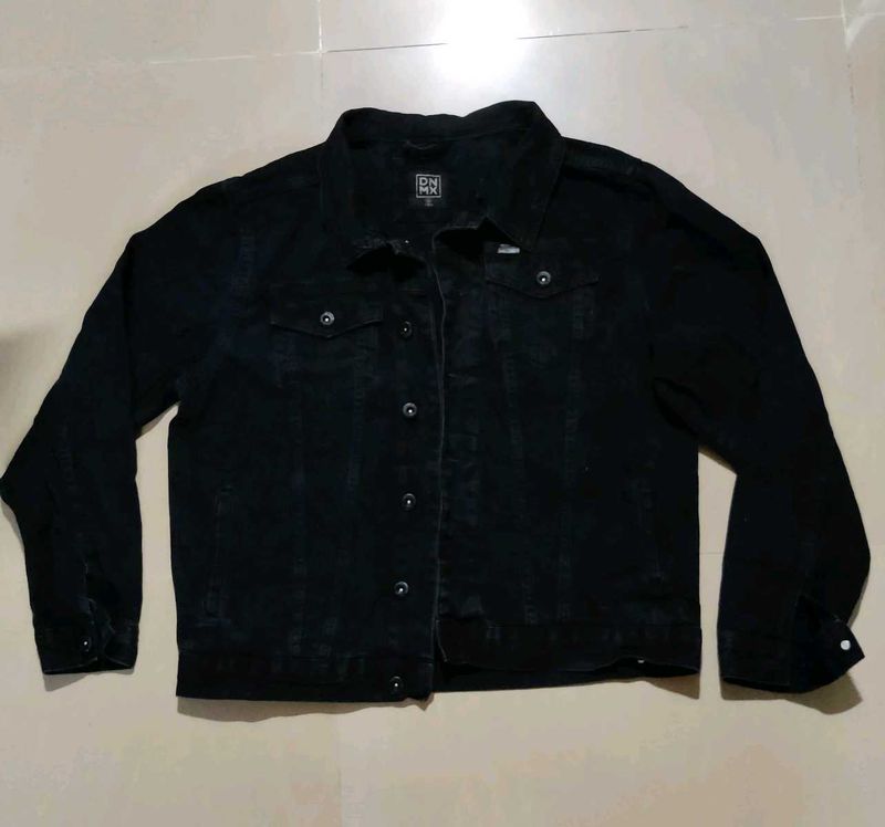 DNMX Denim Black Jacket