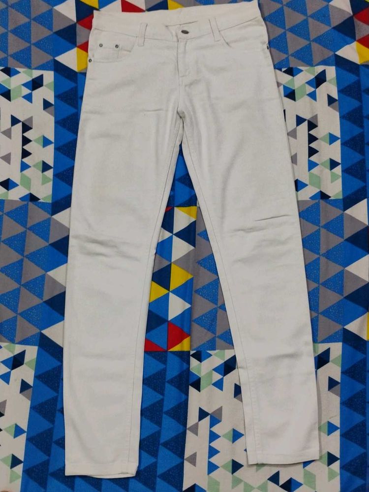 White Denim Jeans