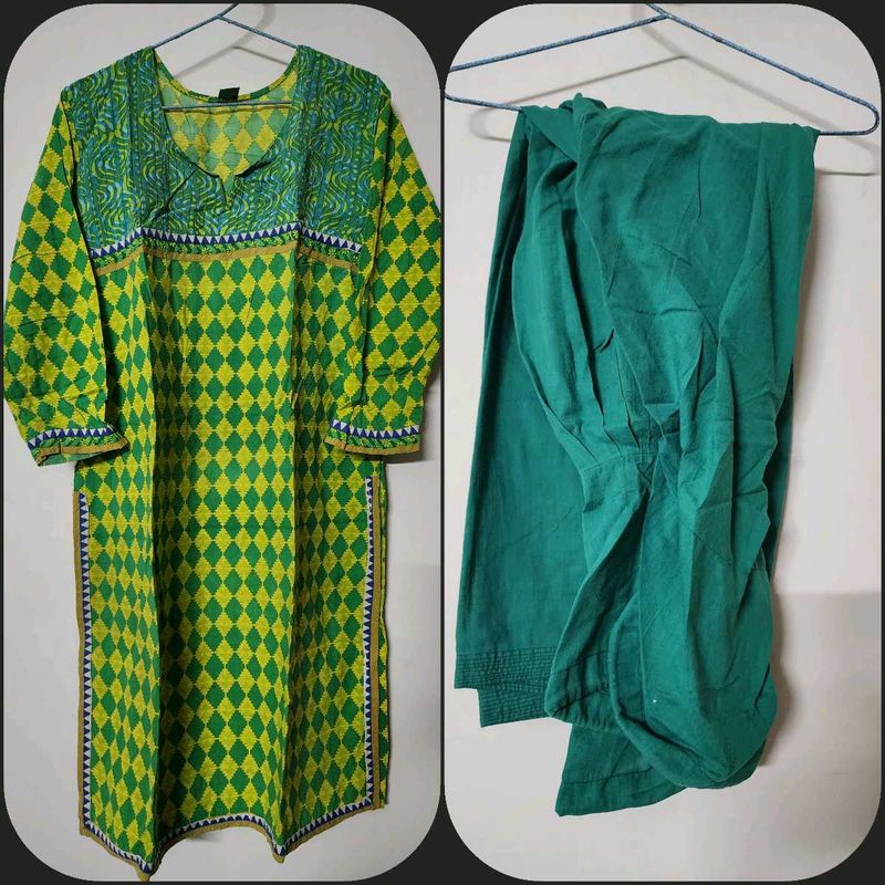 Green Yellow Suit