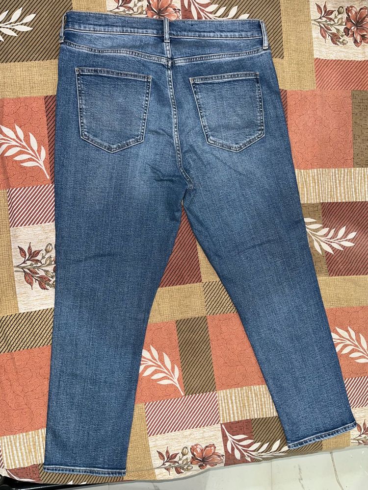 GAP Denim Cigarette High Rise Jeans