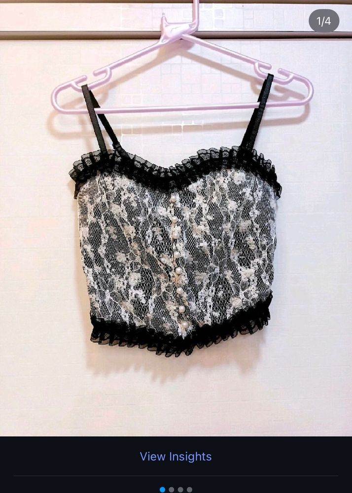 Lace Corset Top