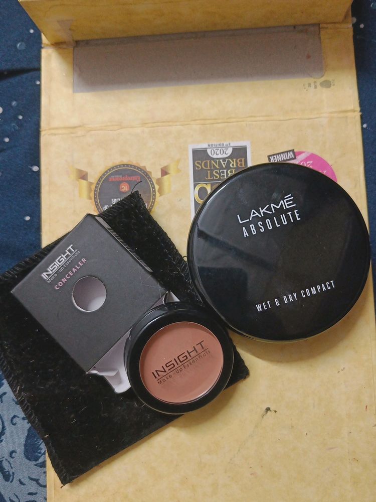 Concealer &amp; Compact Combo: Lakme Absolute+ Insight