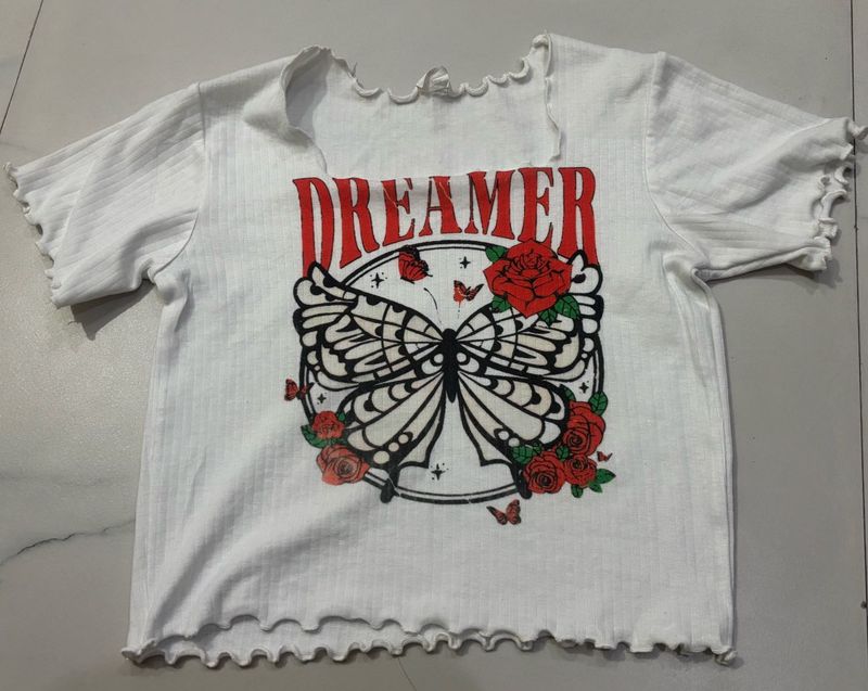 Dreamer Butterfly Graphic Tee