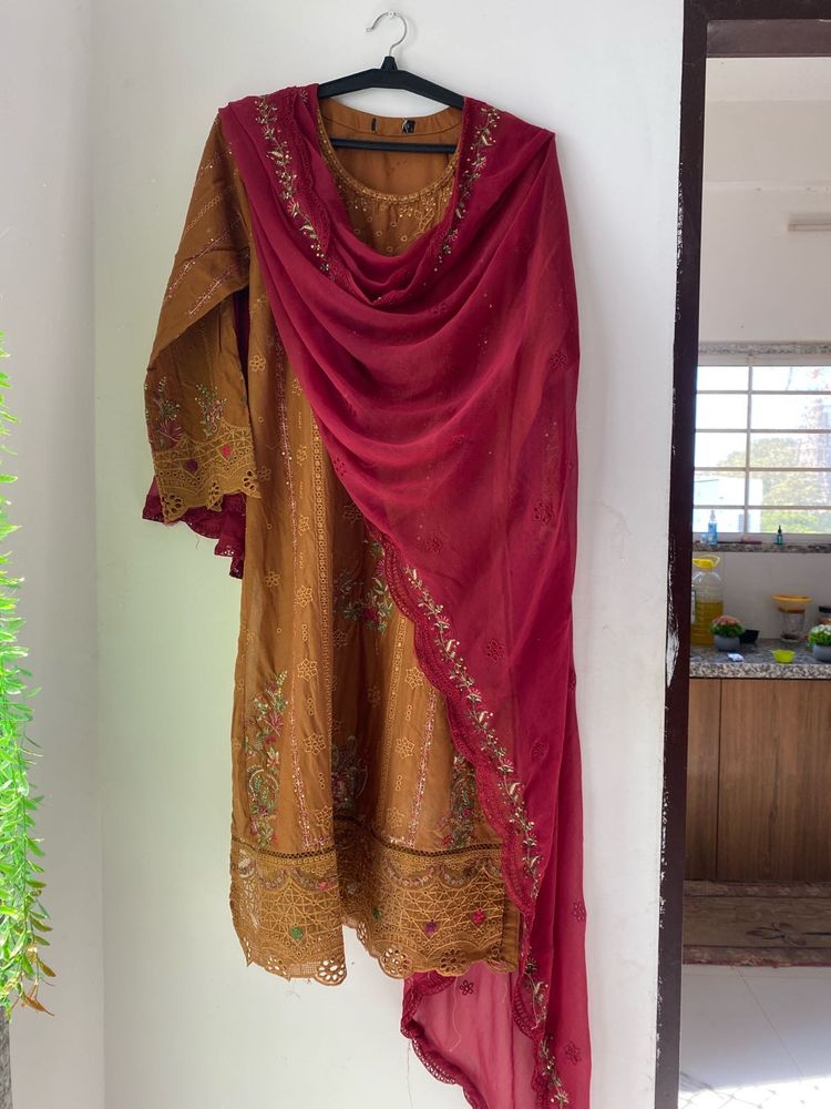 Original Pakistani Sadabahar Suit