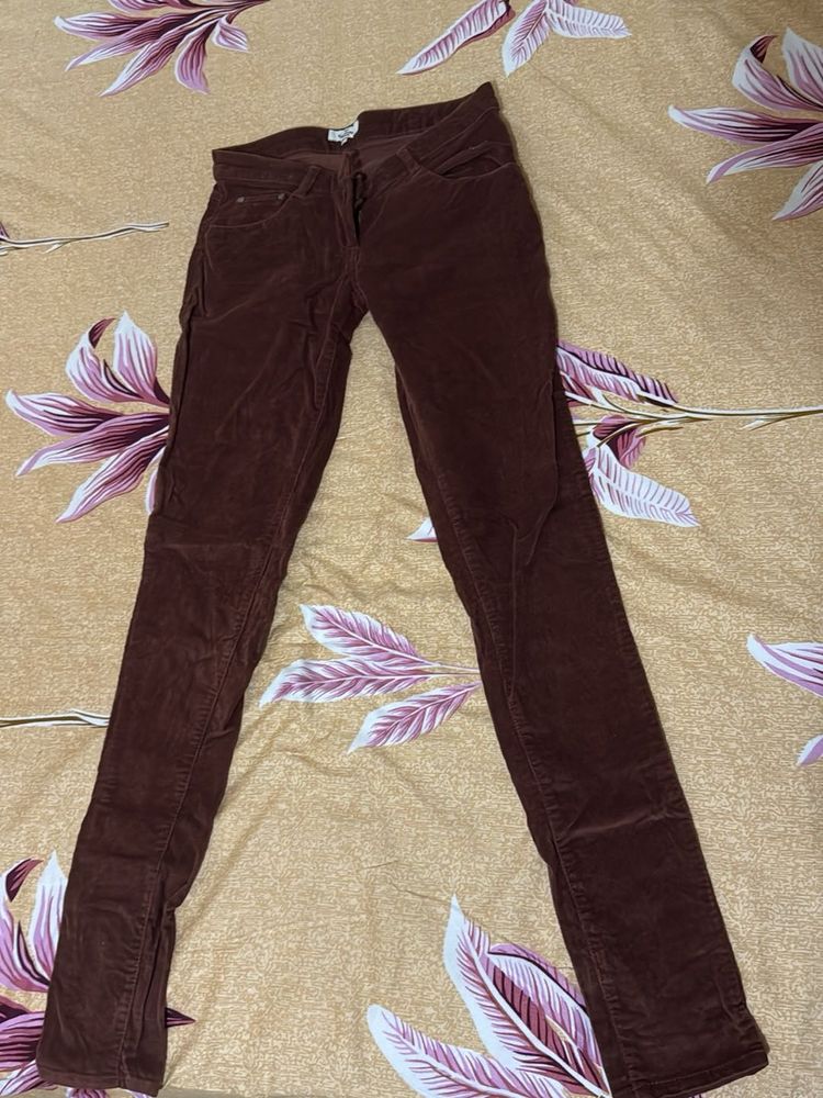 Brown Corduroy Pants