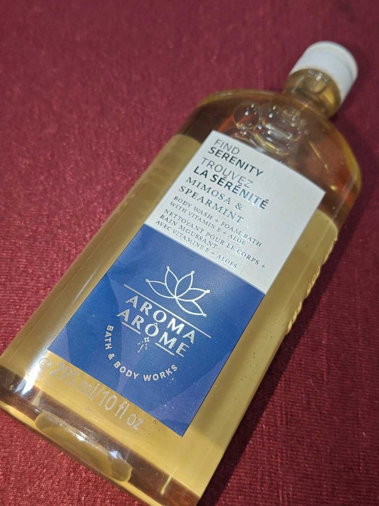 Aroma Arome Mimosa &amp; Spearmint Body Wash, THIS SME