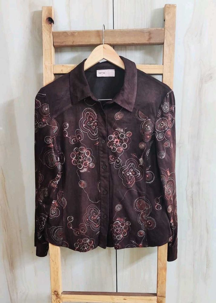 Coffer Colour Designer Shirt Size-36