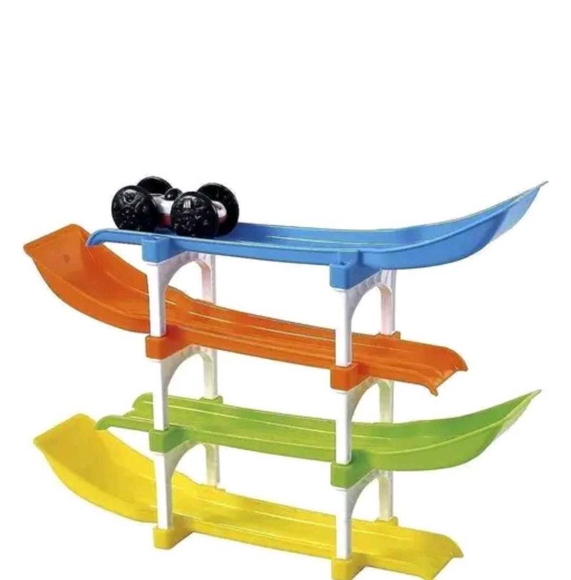 Colorful Car Ramp Racer Toy